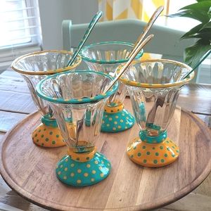 Ice Cream Serving Set of 4